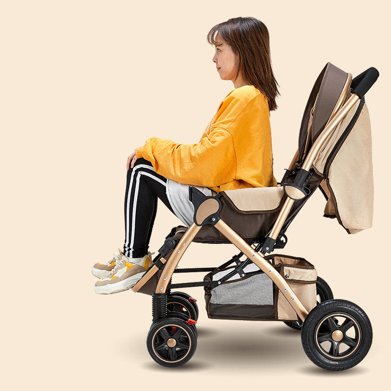 Poussette Bébé Ultra-Légère et Pliable